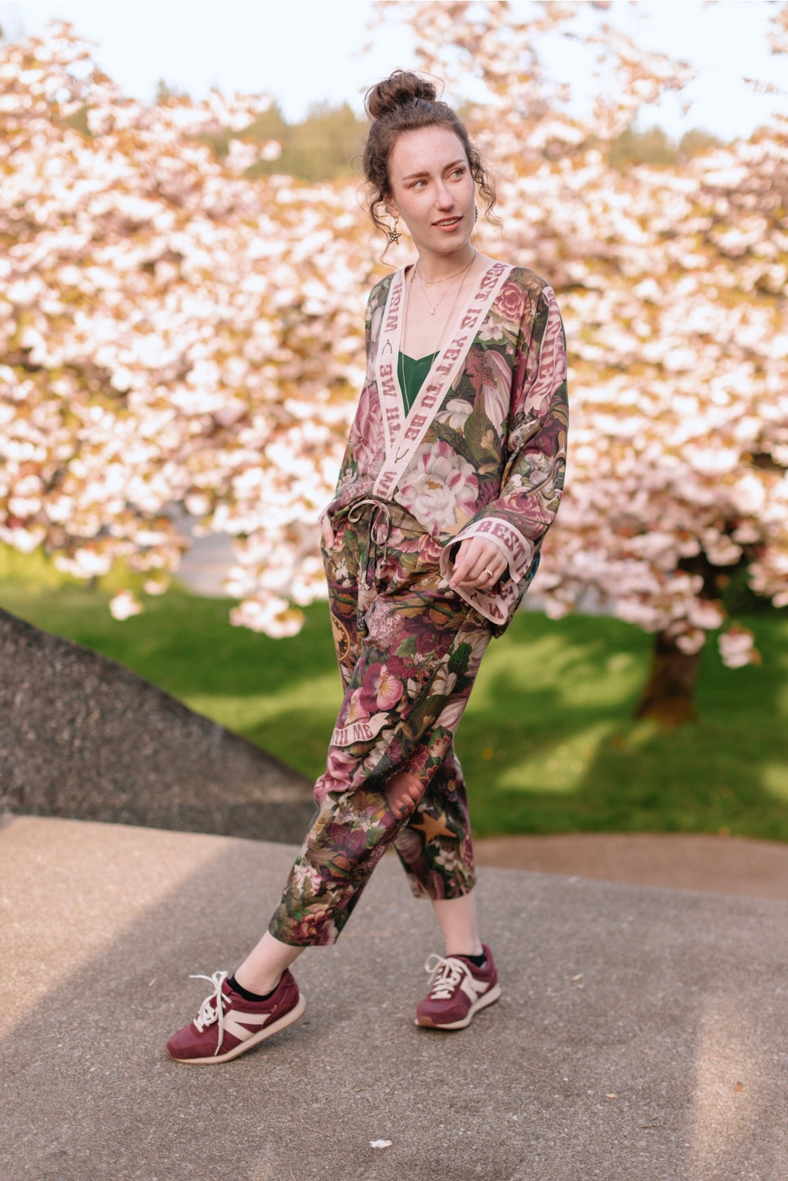Market Of Stars - ‘Make A Wish’ Linen Bamboo Cropped Boho Artist Pant - Wishbone Dandelion - LAST PAIR
