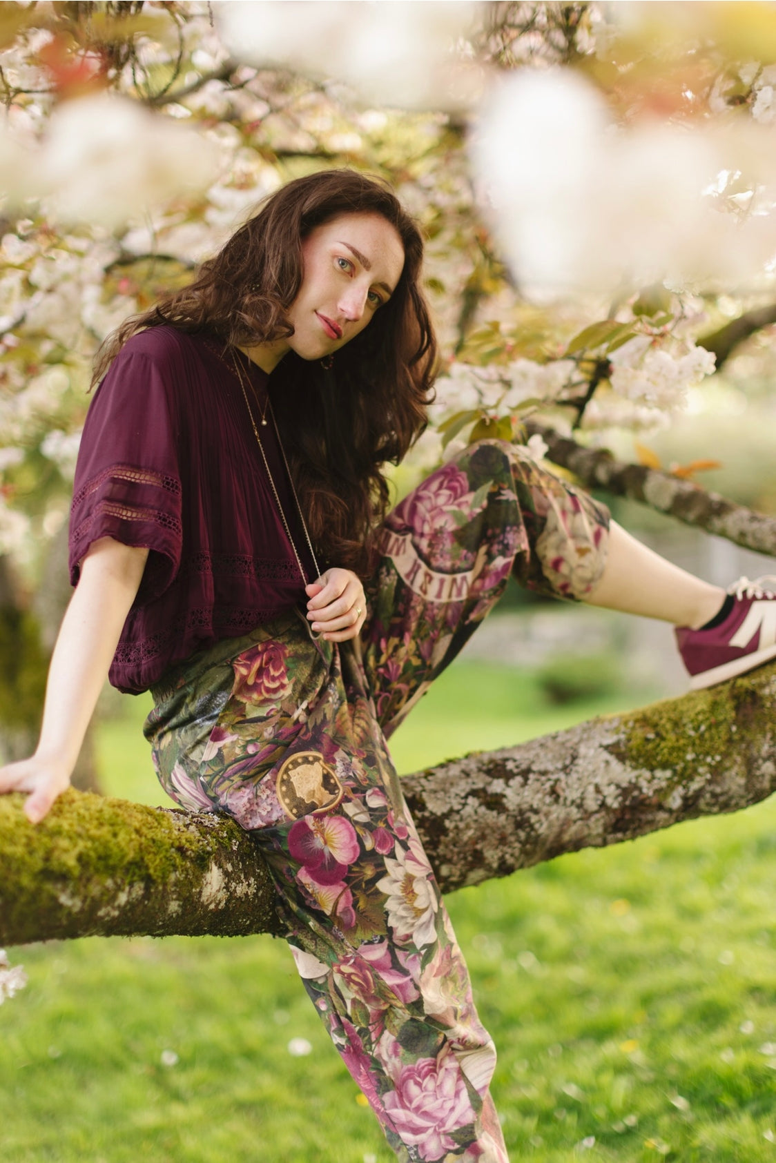 Market Of Stars - ‘Make A Wish’ Linen Bamboo Cropped Boho Artist Pant - Wishbone Dandelion - LAST PAIR
