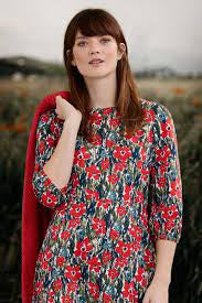 Seasalt Cornwall ‘Pellar’ Dress - Marsh Marigold Chalk