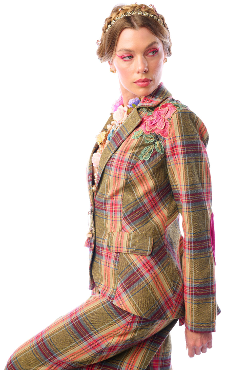 Aratta - Season Statement Blazer - Military