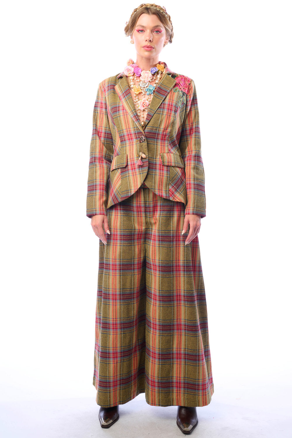 Aratta - Season Statement Blazer - Military