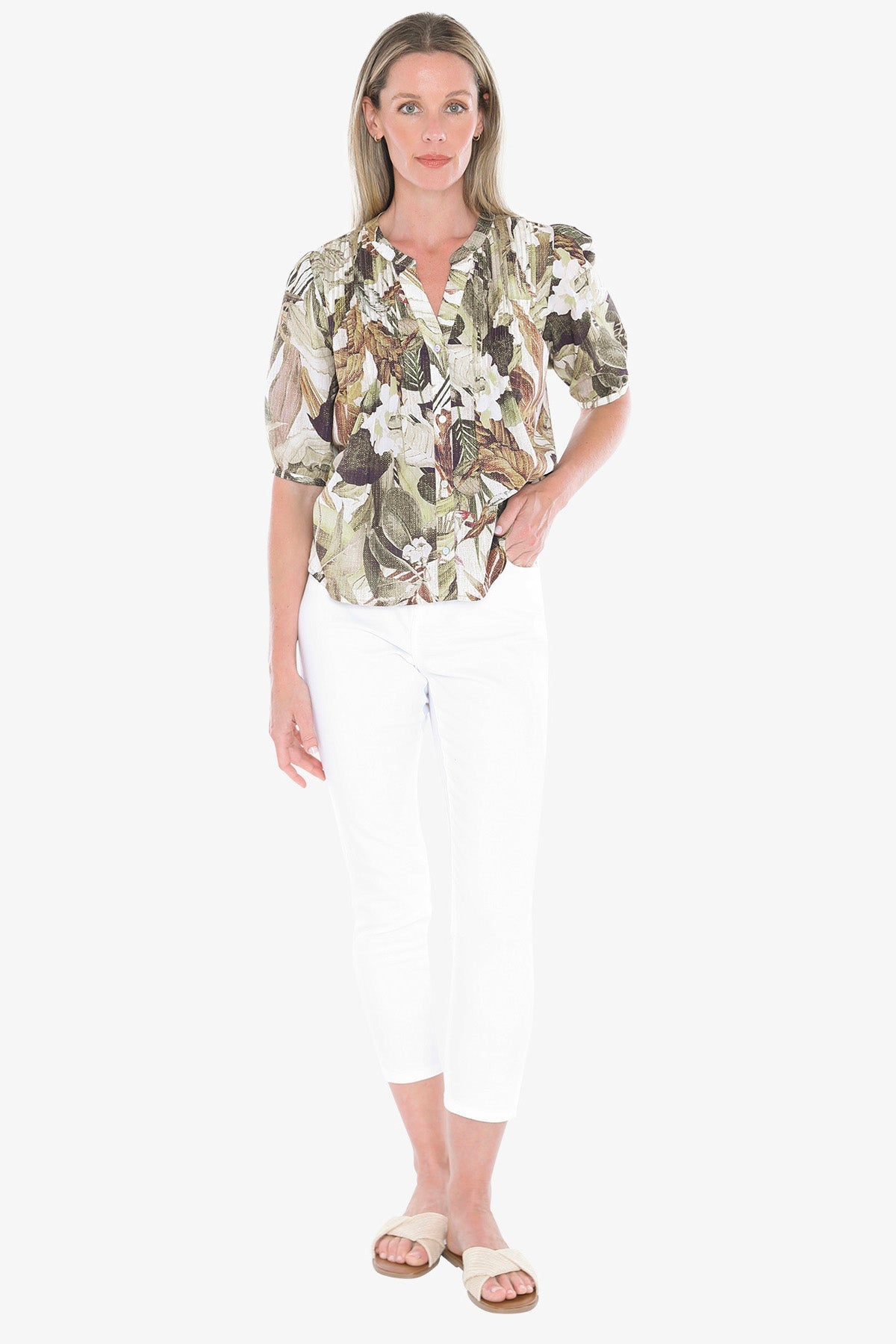 JUMP Clothing - Balmy Tropics Top - Multi