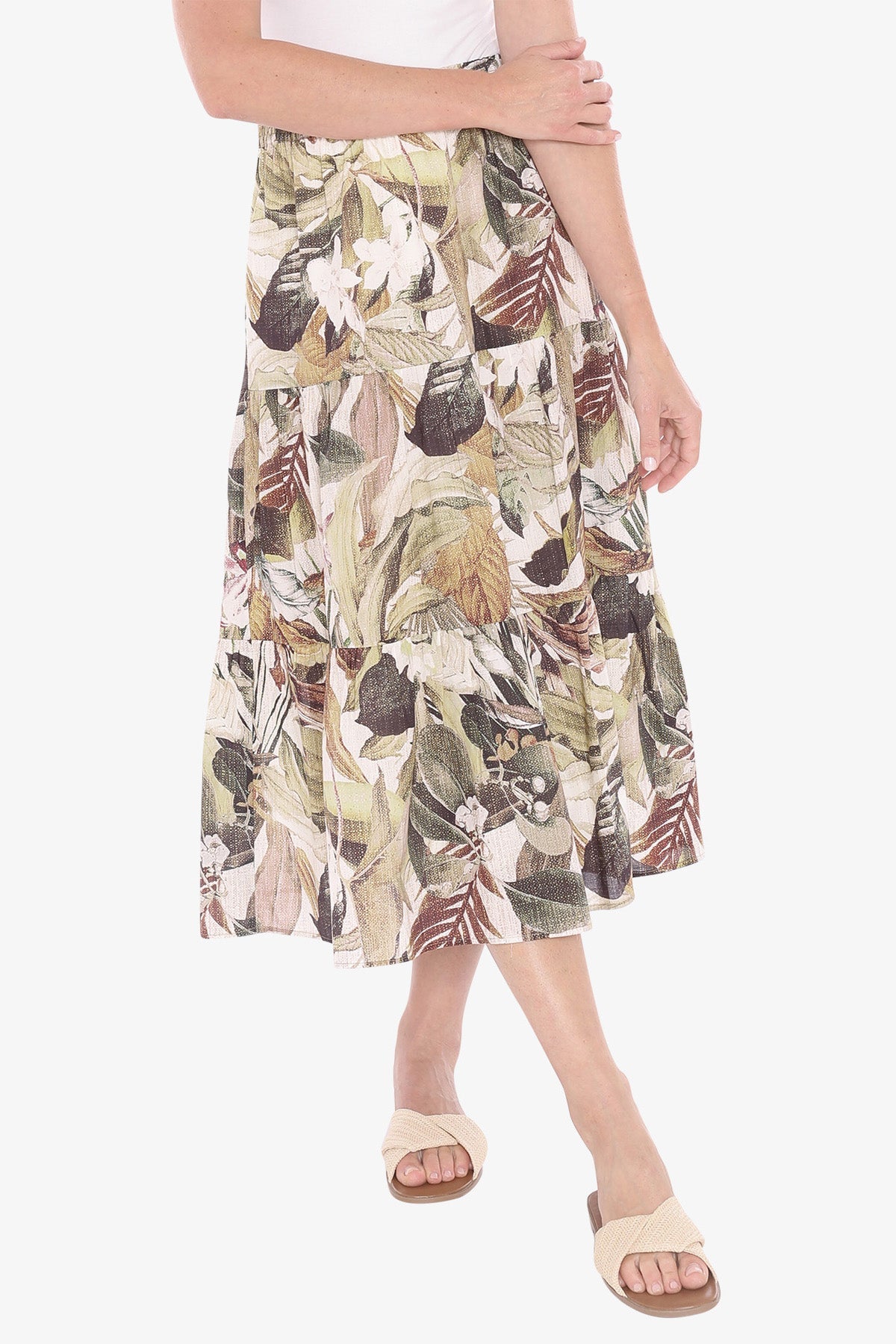 JUMP Clothing - Balmy Tropics Skirt - Multi