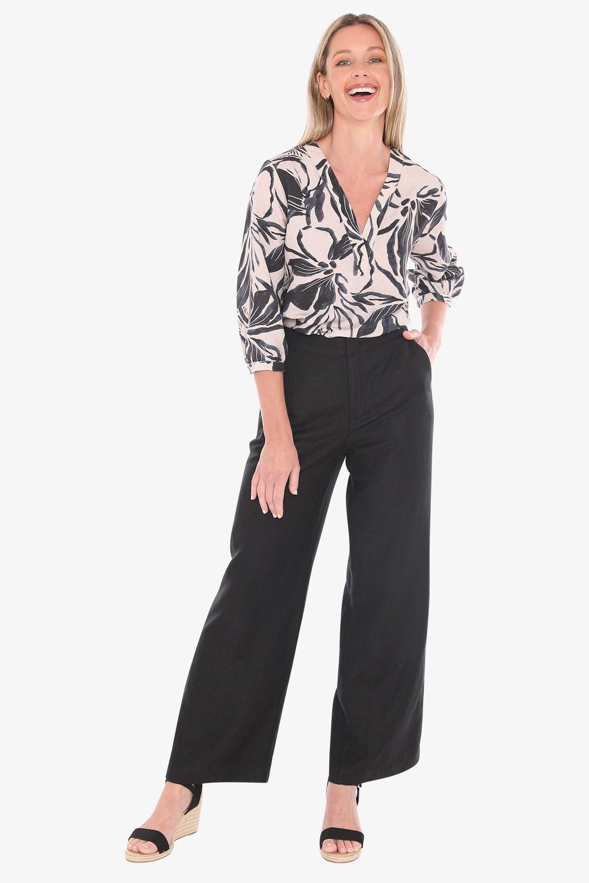 JUMP Clothing - Mono Bloom Top - Multi