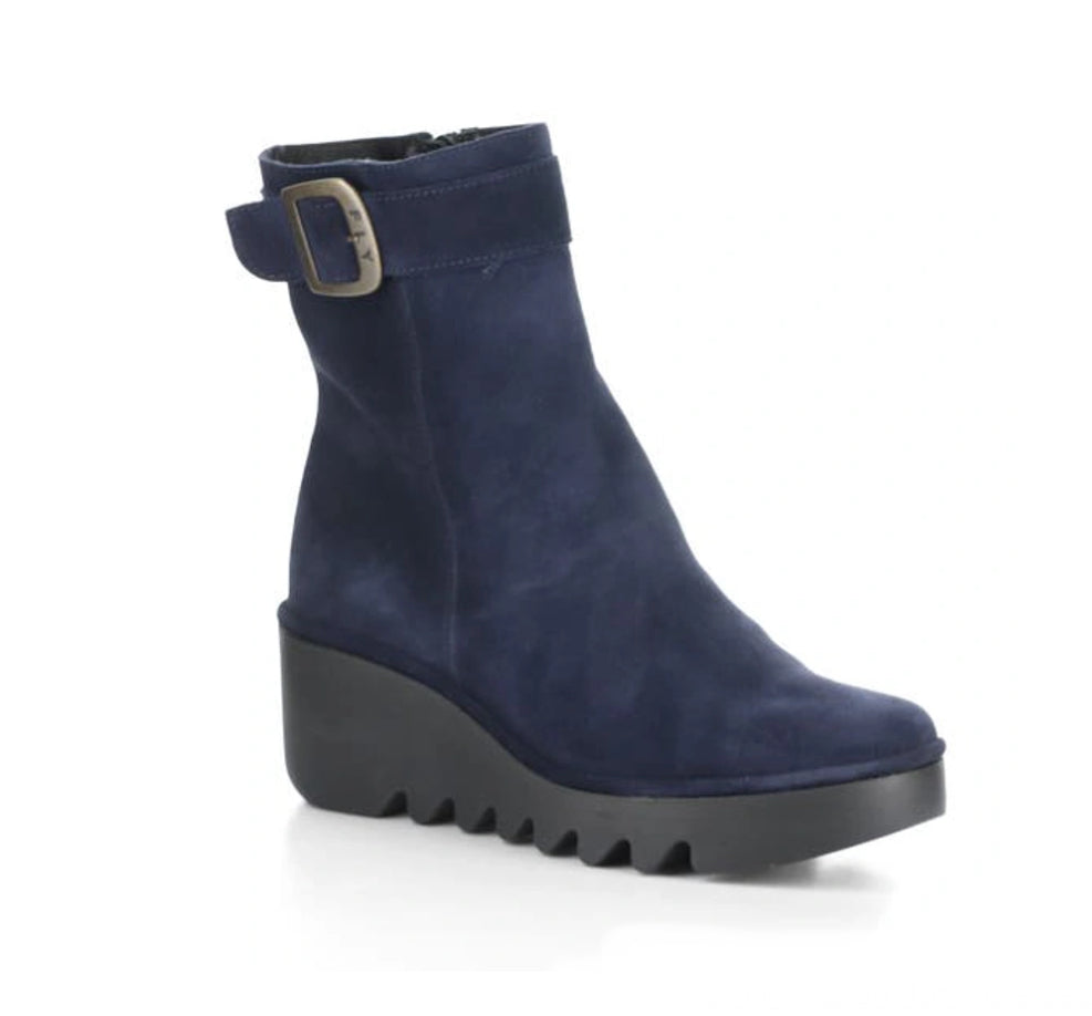 Fly London ‘Bepp’ Mid Boot Navy Suede