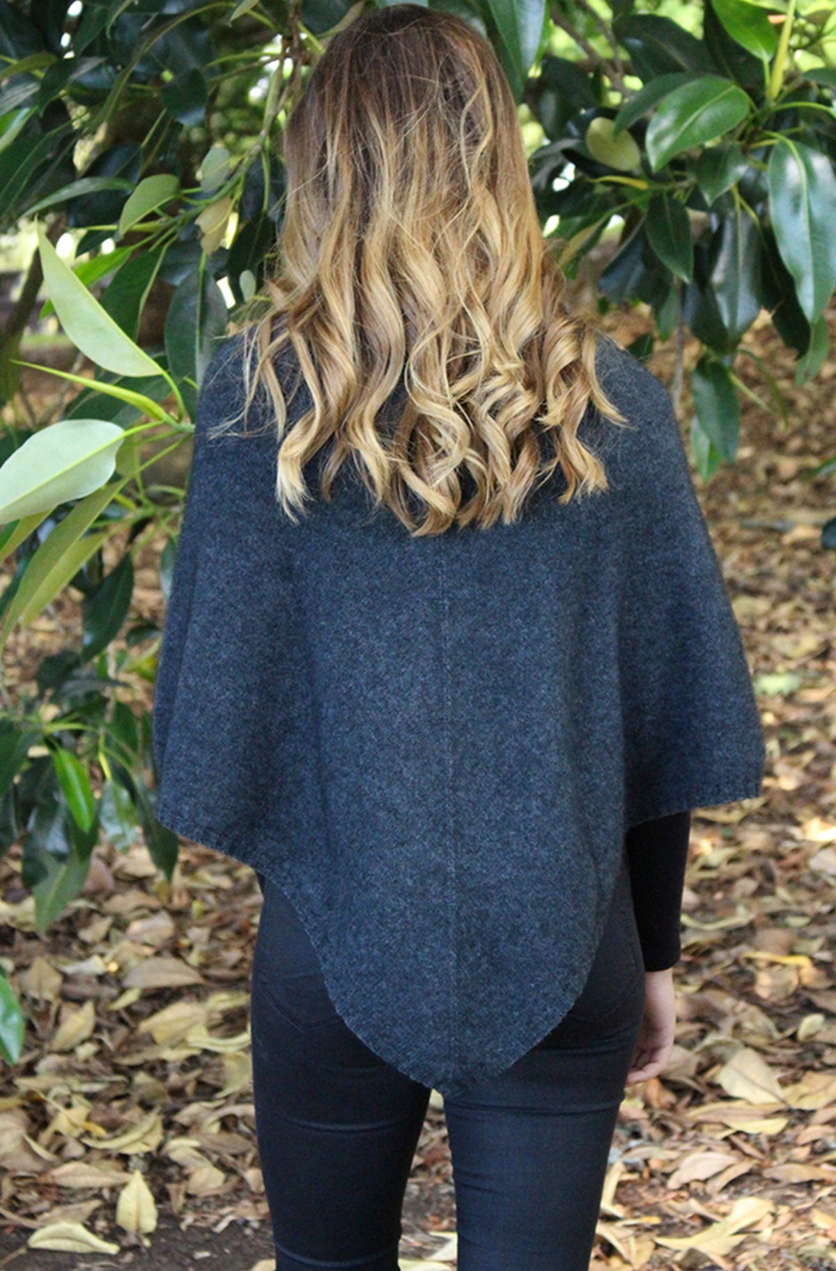 Lothlorian New Zealand Possum & Merino Plain Poncho - Various Colours