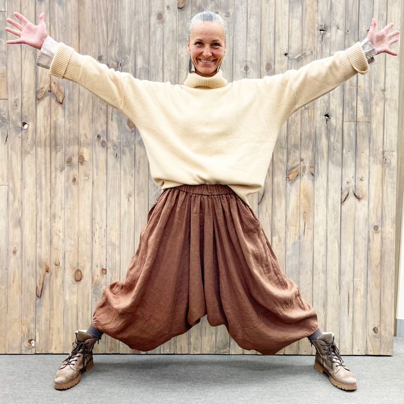 Montaigne 'Leonor' Harem Pants - One Size Fits 6-14 - Various Colours