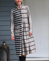 Kokomarina ‘Takea’ Dress Stripe - Navy & Beige