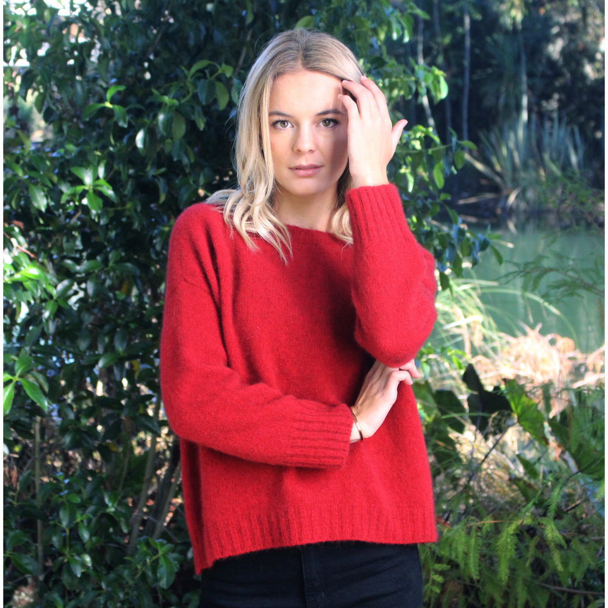 Lothlorian Zinity - Vapour - Possum Merino Jumper