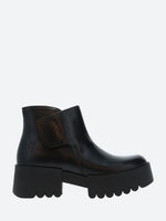 Fly London ‘Endo’ Velcro Ankle Boot - Black