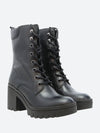 Fly London 'Tiel' Lace Up Leather Ankle Boots - Black