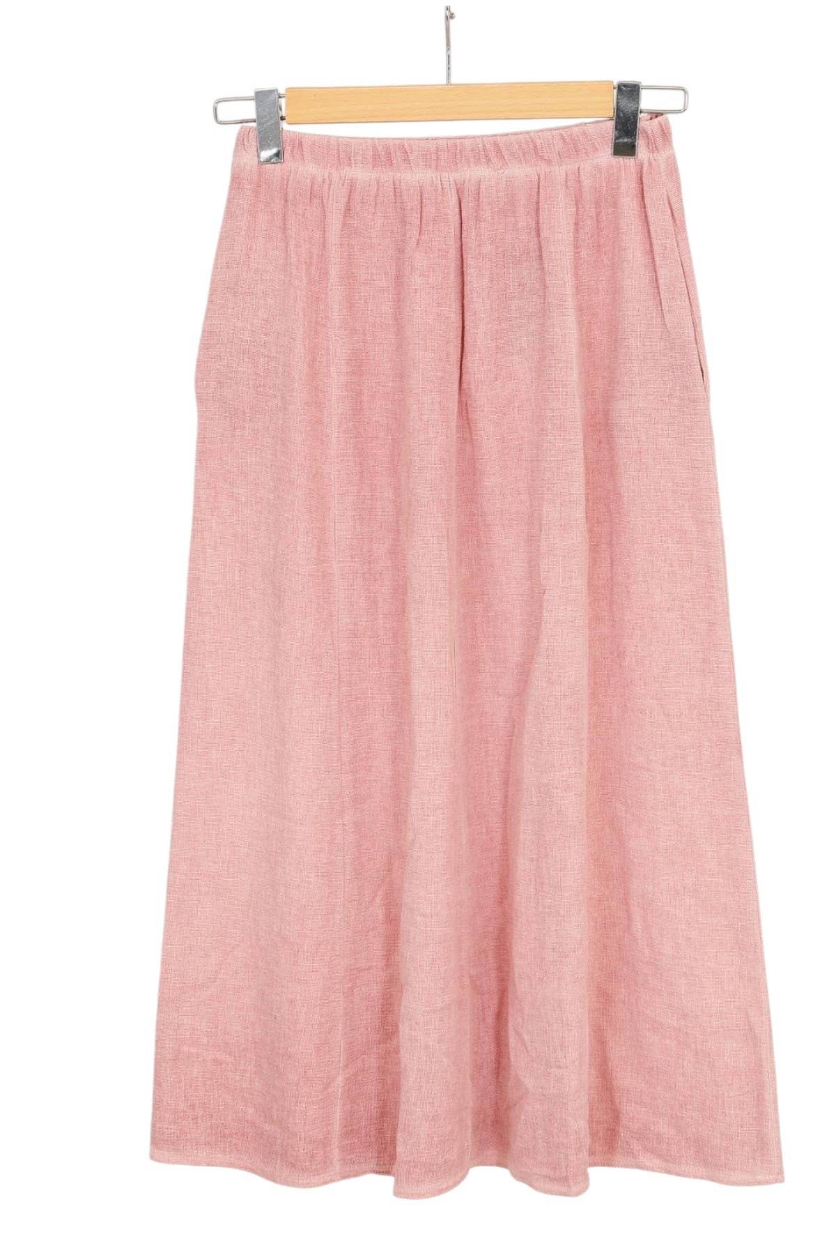 Italian Linen /Cotton Long Skirt - Various Colours