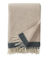 Klippan ‘Harald’ Organic Lambs Wool Blanket - LAST ONE - Cream