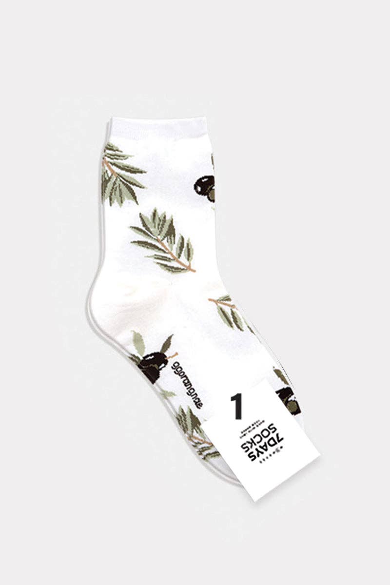 Women's Crew Botanical Socks