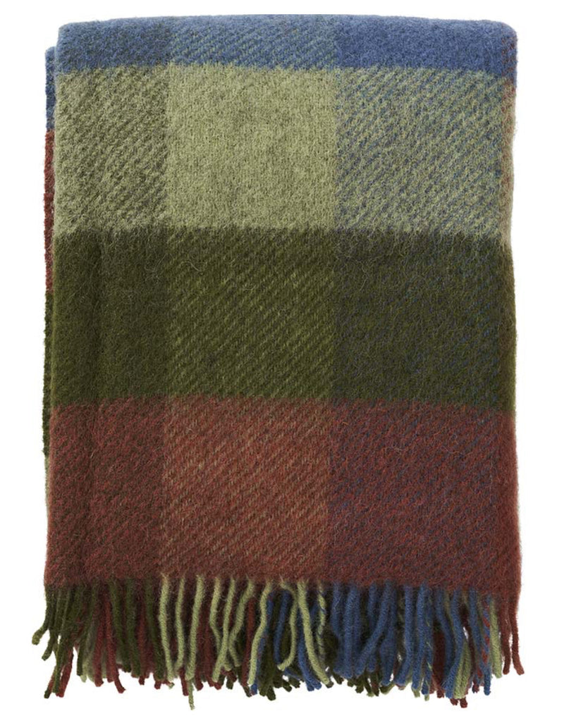 Klippan 'Gotland' 100% Wool Multi Blanket - Various Colours