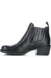 Fly London ‘Moof' Leather Ankle Boots - Black