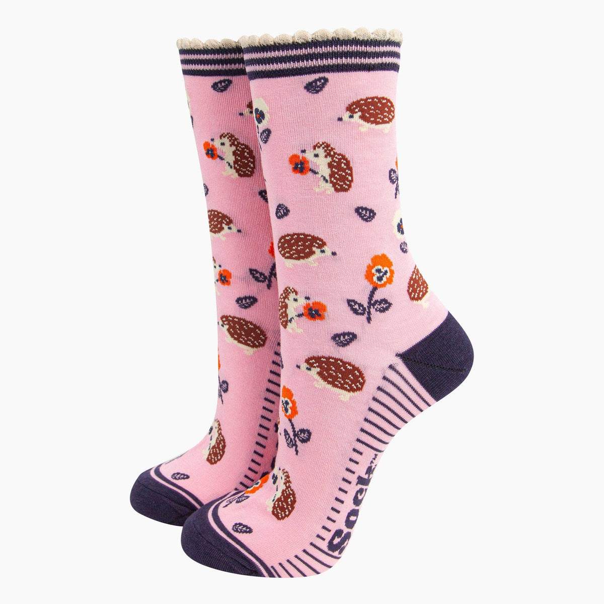 Women's Bamboo Socks Gift Box - Hedgehogs