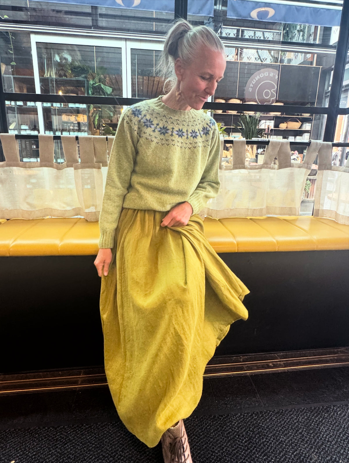 Montaigne - Lucie - Linen Maxi Skirt