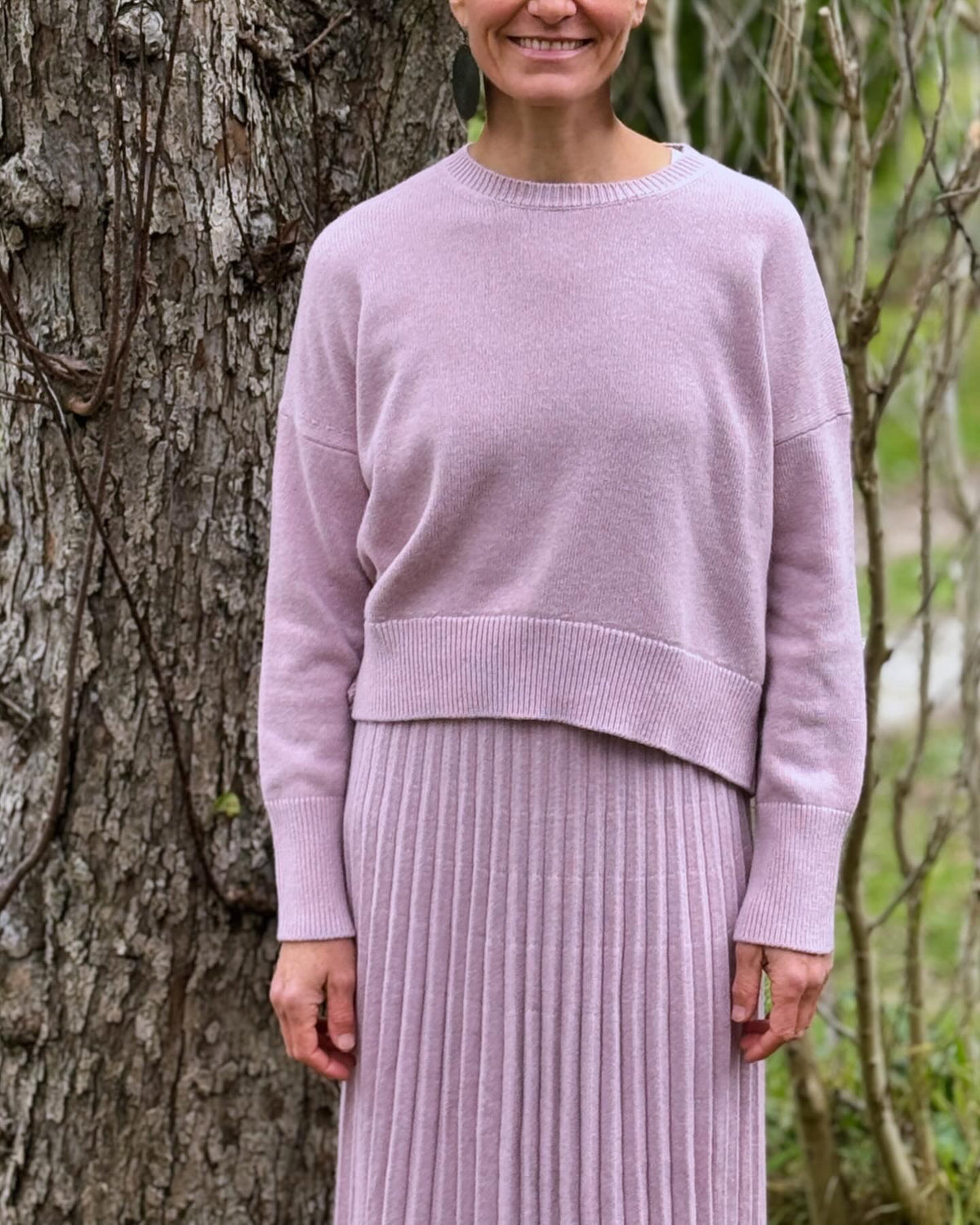 Italian ‘Elena’ Cashmere Mix Crewneck Sweater - Various Colours