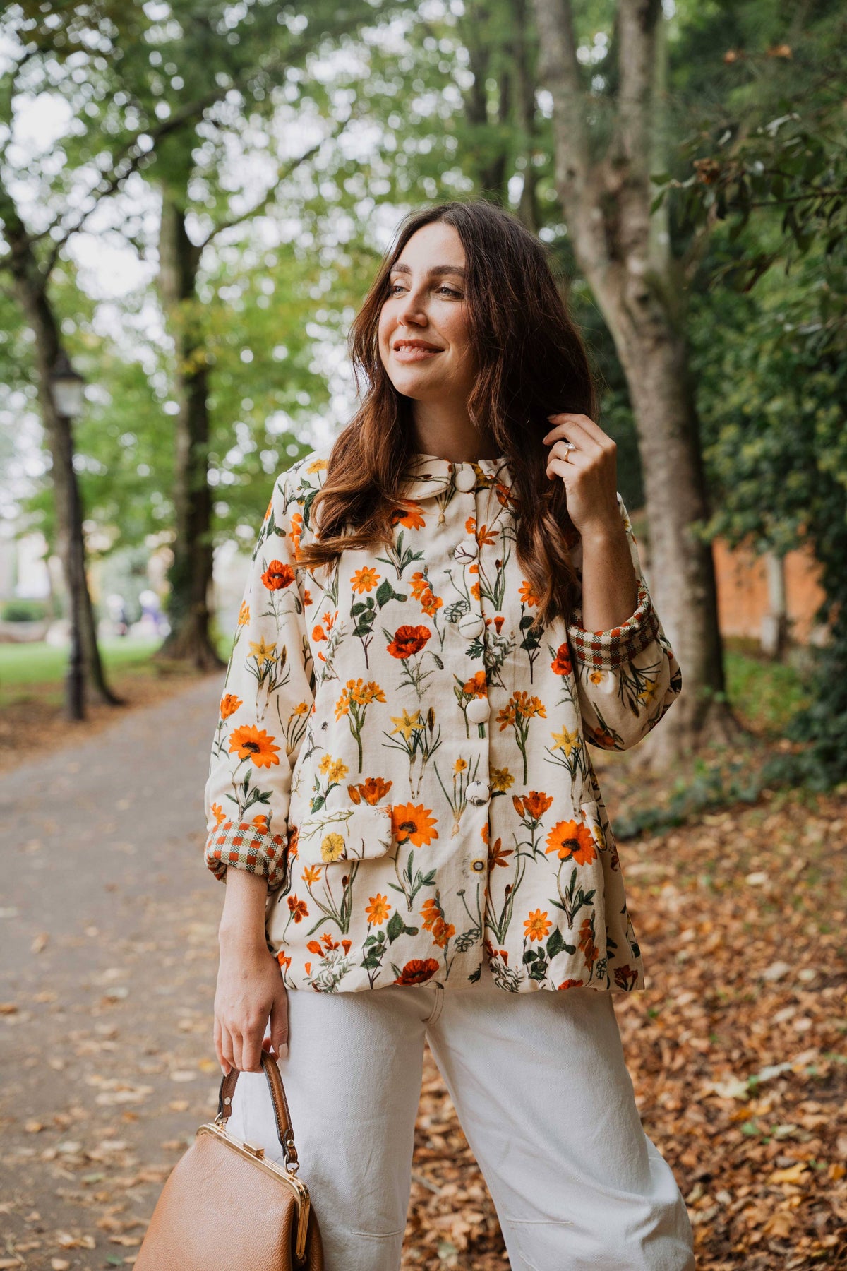 Velvet Autumn Coat — Warm Meadow