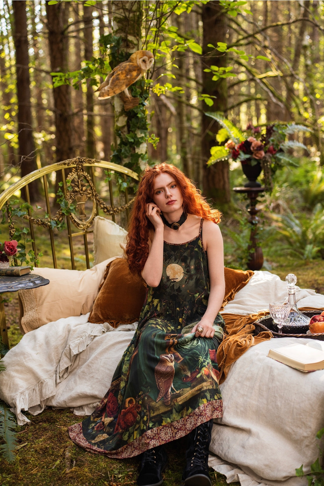 Market Of Stars - Solstice - Bohéme Slip Dress - Persephone & Moon
