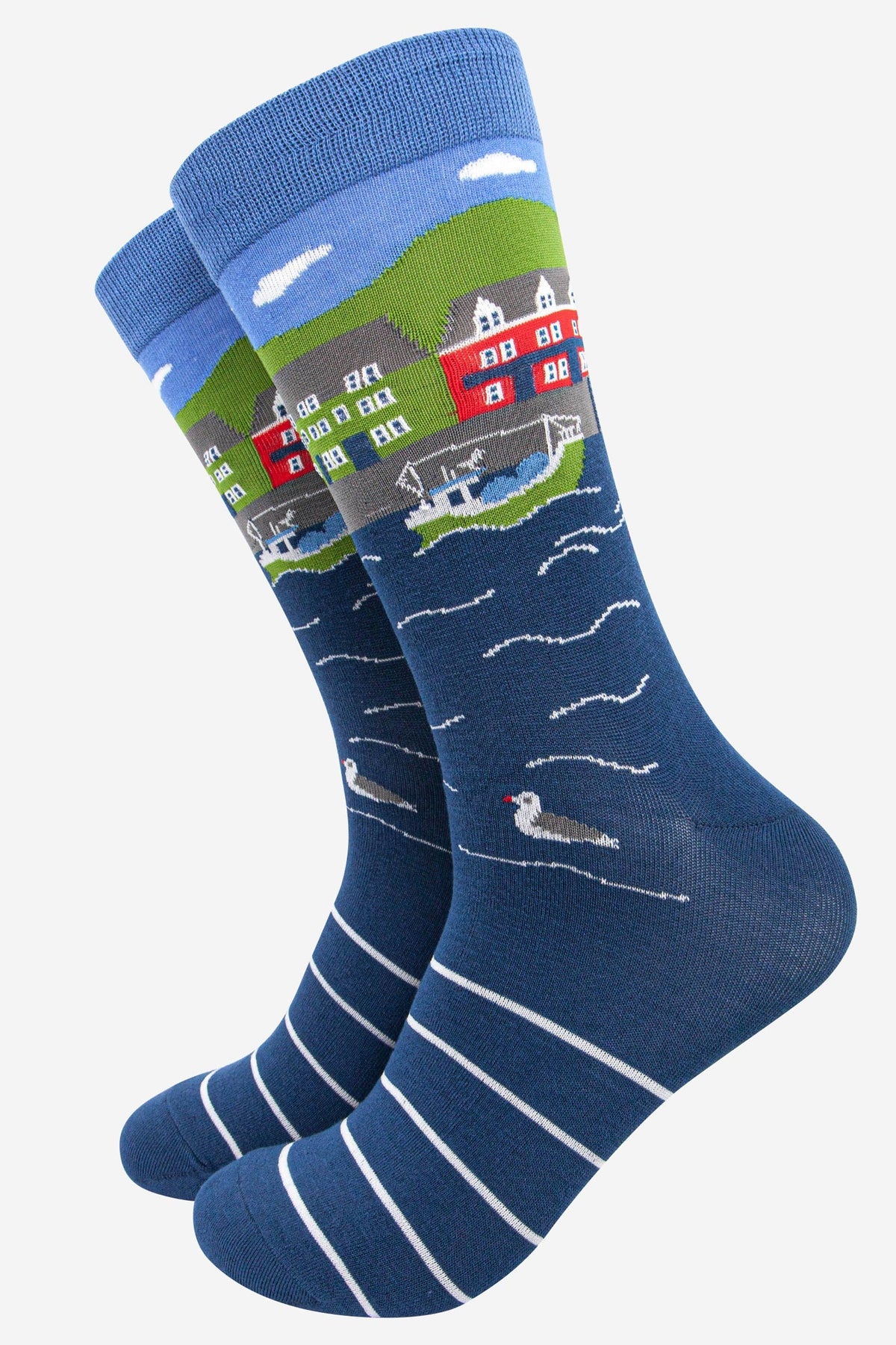 Men's Bamboo Crew Socks Trio Gift Set - Harbour Life