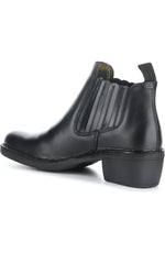 Fly London ‘Moof' Leather Ankle Boots - Black