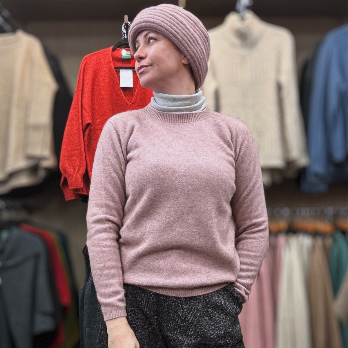 Merinomink - ‘Mia’ New Zealand Possum Merino Crew Jumper - Various Colours