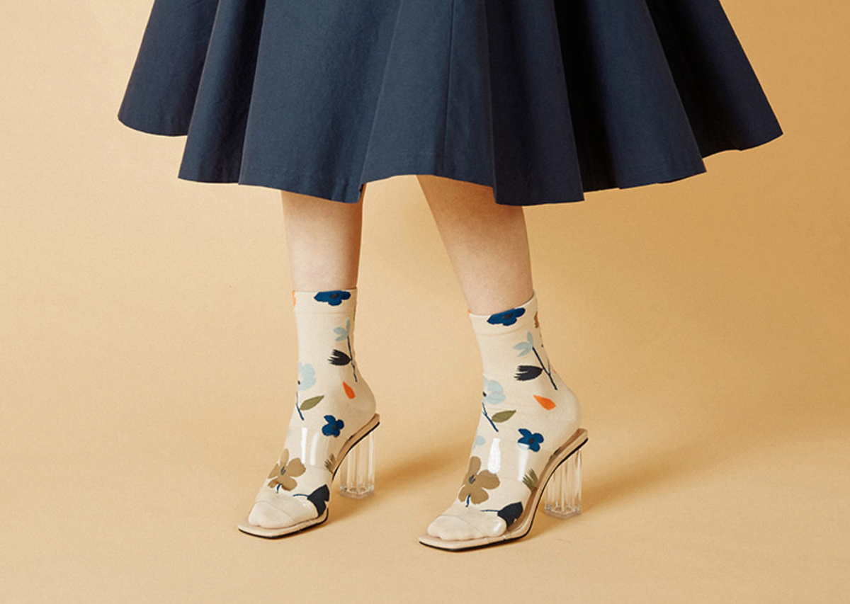 Women's Crew Fleur 2 Socks