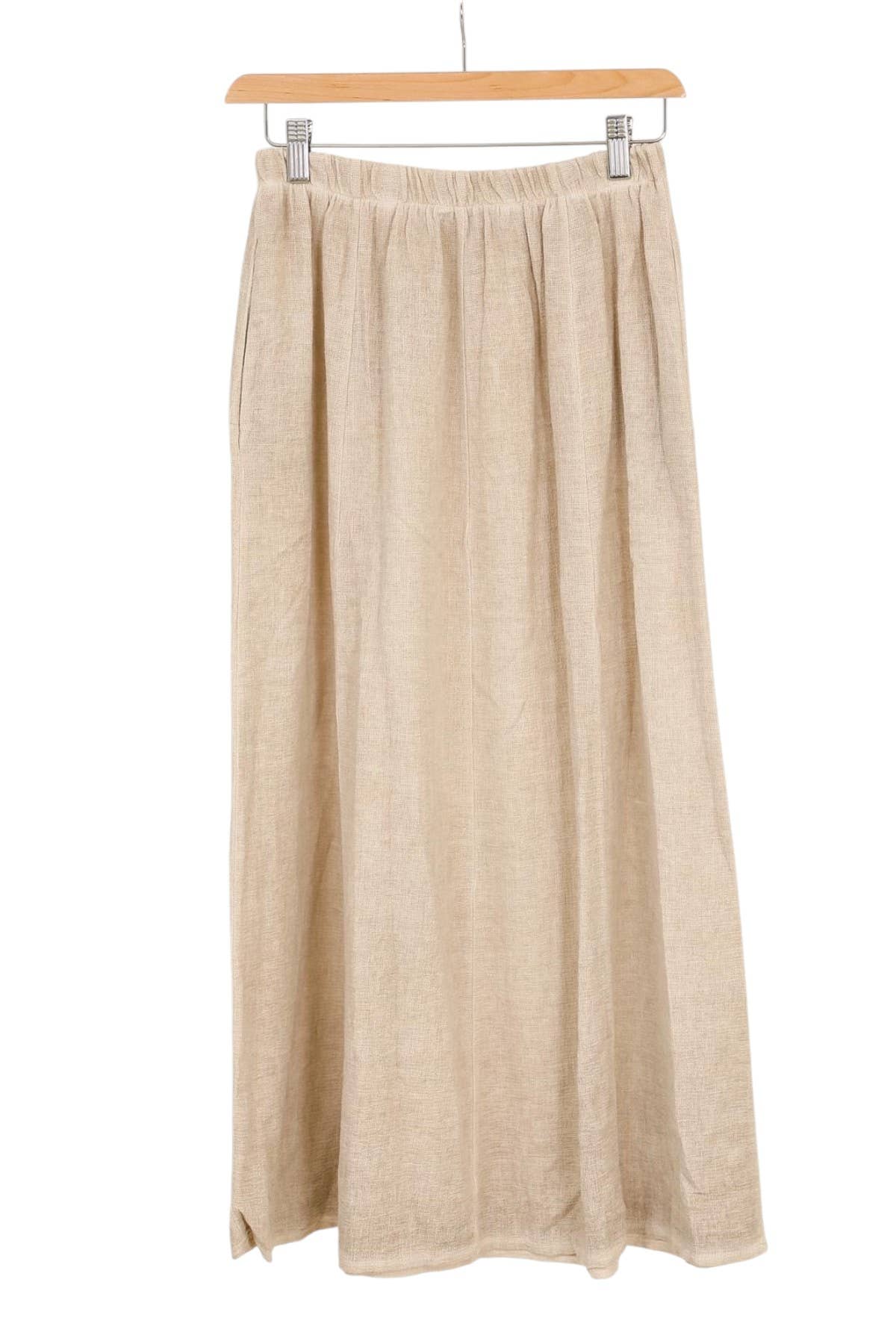 Italian Linen /Cotton Long Skirt - Various Colours