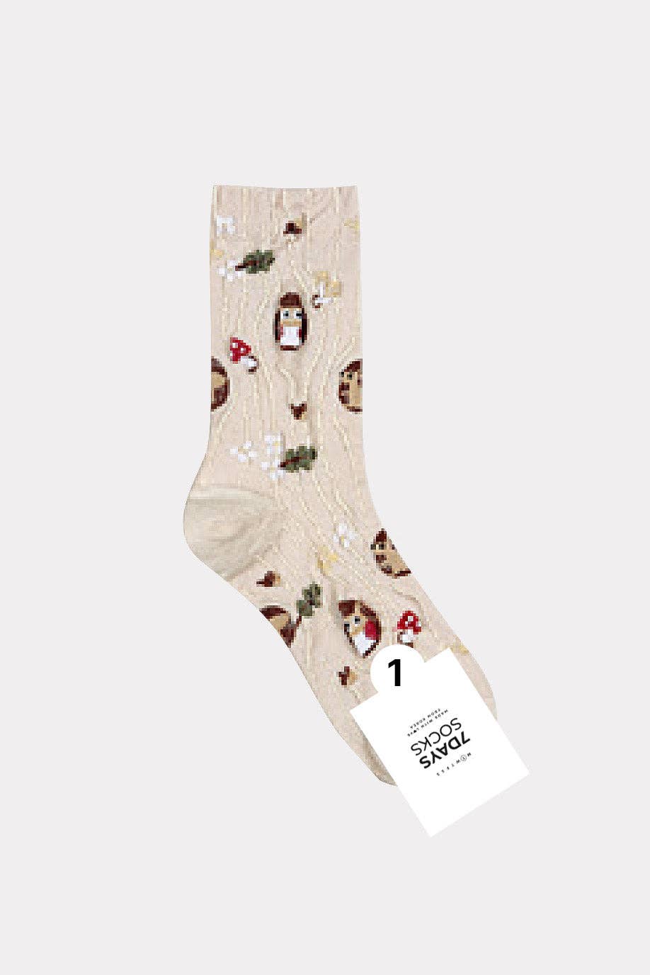 Women's Crew Owl Socks