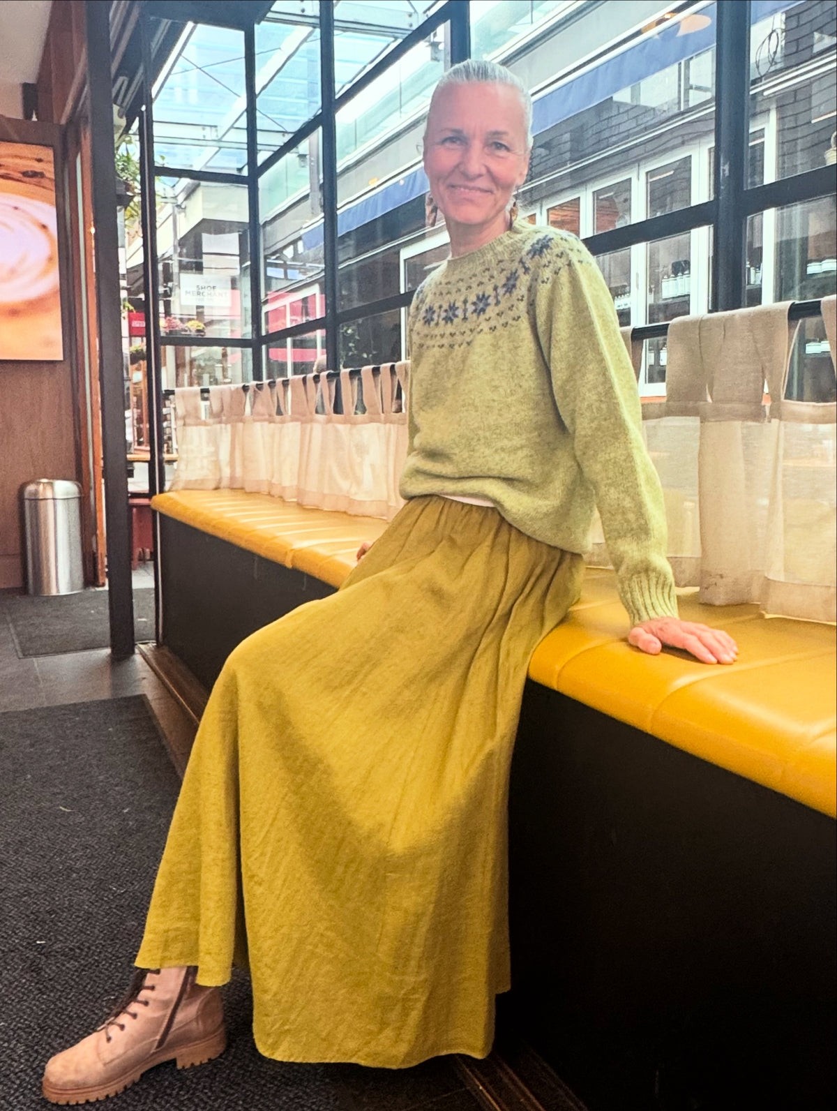 Montaigne - Lucie - Linen Maxi Skirt