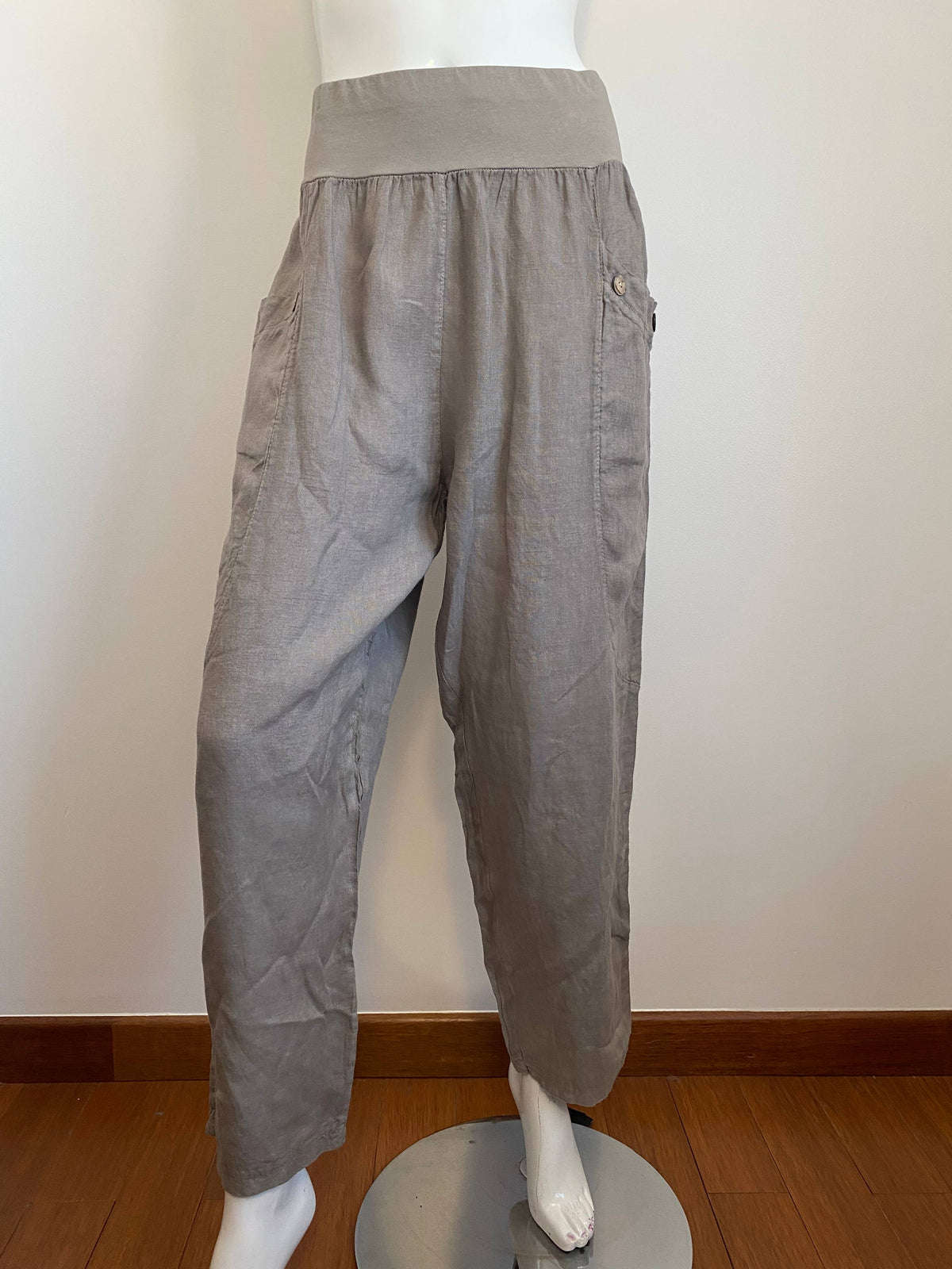Italian Oversized Linen Pants