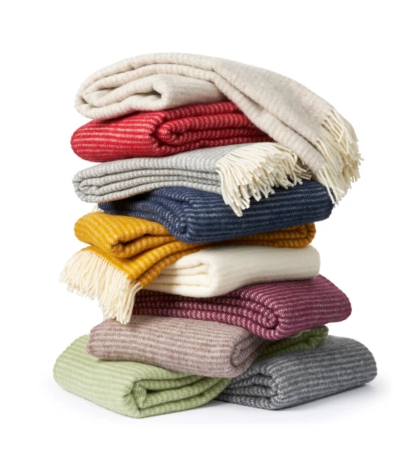 Klippan 'Ralph' 100% Wool Blanket - Various Colours