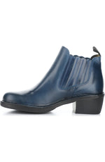 Fly London ‘Moof' Leather Ankle Boots - Royal Blue