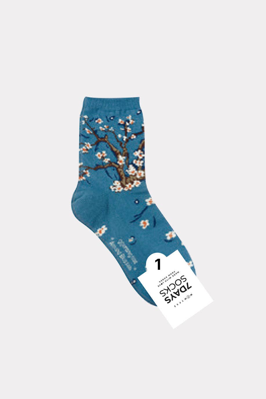 Women's Crew Famous Painting 3 Socks