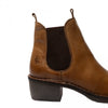 Fly London ‘Meme’ Chelsea Leather Ankle Boot - Camel