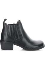 Fly London ‘Moof' Leather Ankle Boots - Black