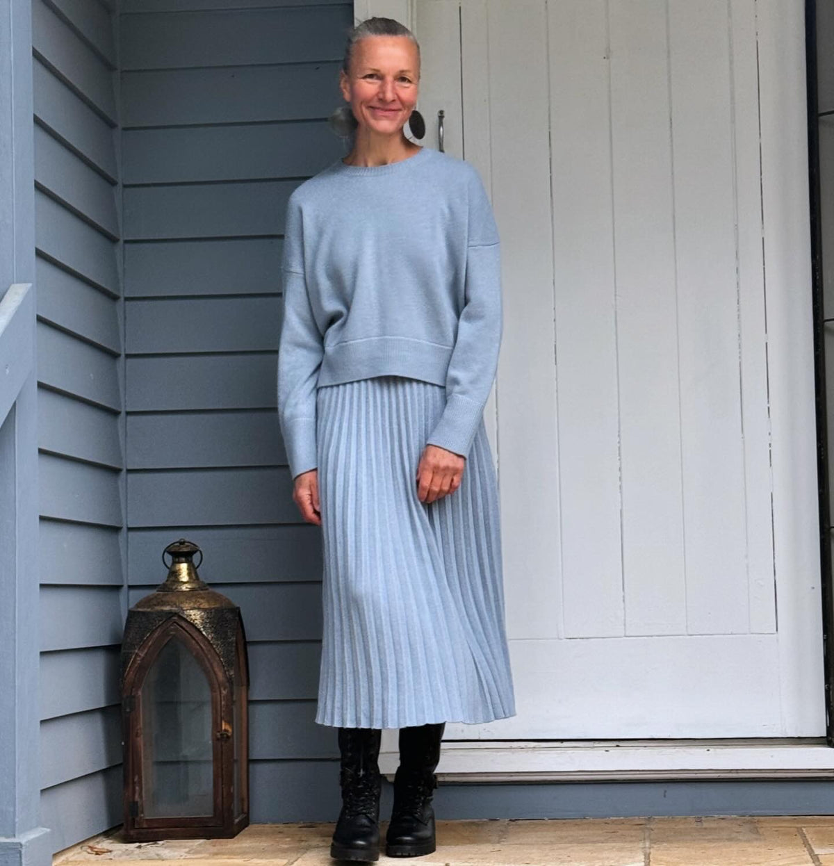 Italian ‘Elena’ Cashmere Mix Crewneck Sweater - Various Colours