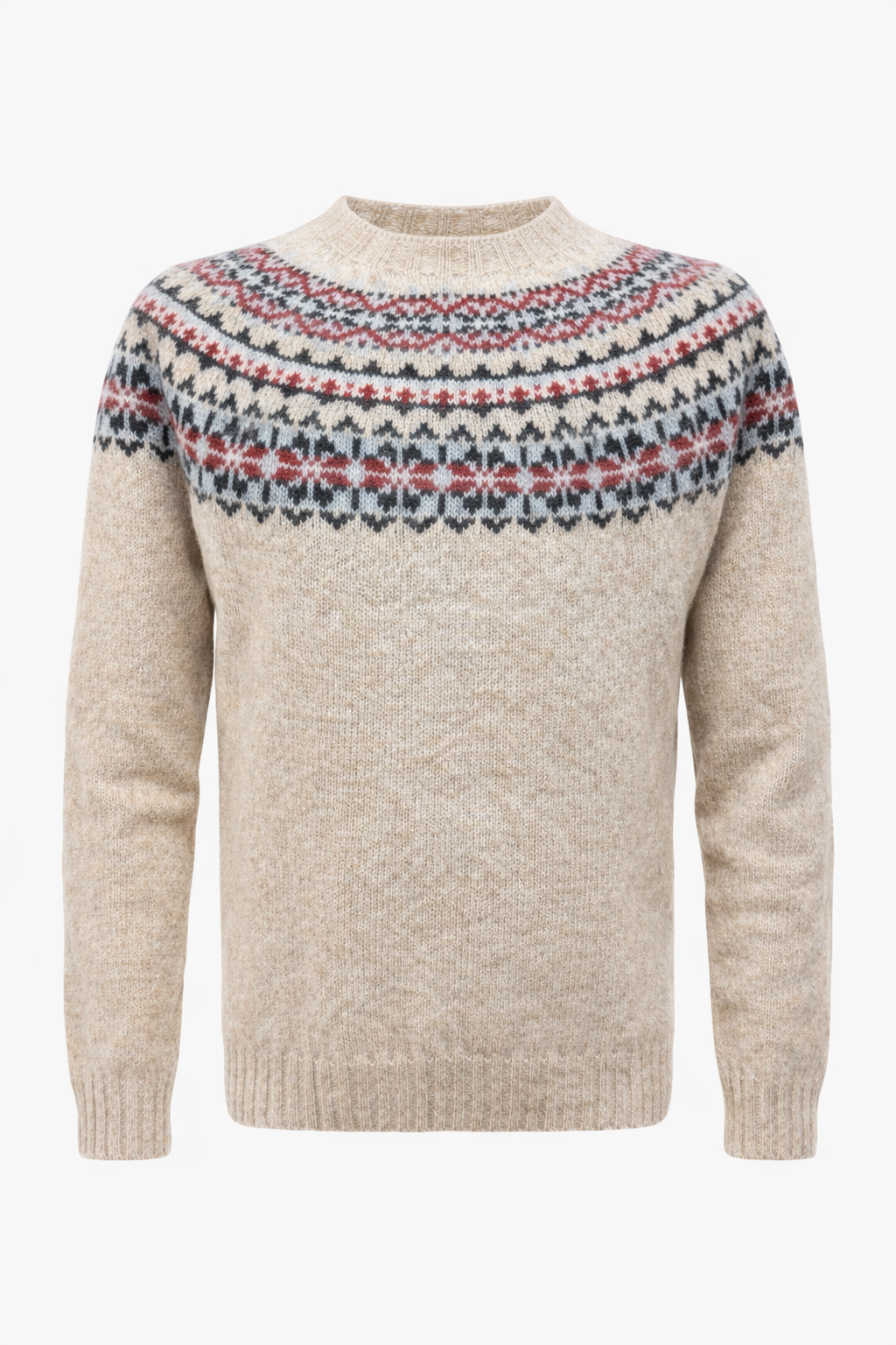 Harley of Scotland - Fairisle Super Knit - Calico