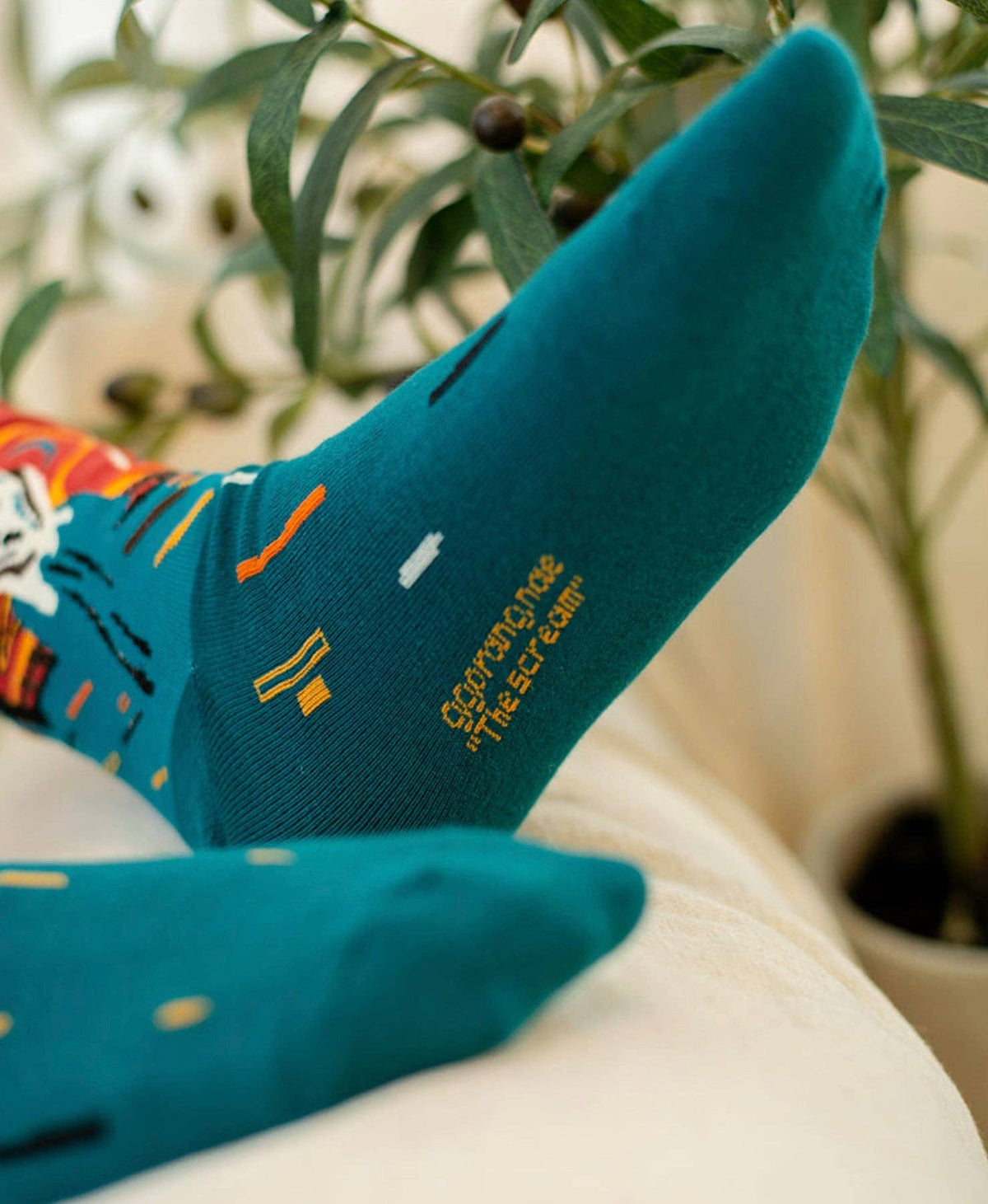 Women's Crew Famous Painting Socks