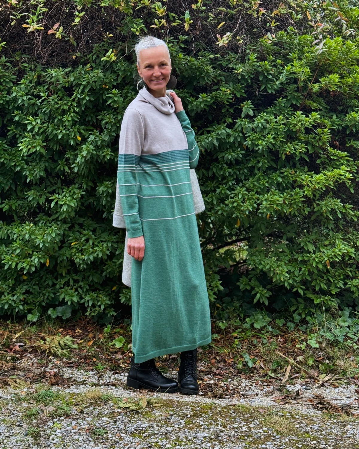 Royal Merino Stripe Sweater Dress - Various Colours