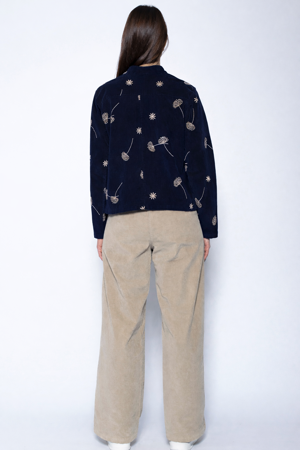 Blueberry Italia - Fiona - Embroidered Needle Jacket