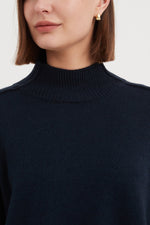 Tirelli Turtle Neck Boxy Knit - Various Colours