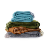 Klippan ‘Bazaar’ Eco Lambs Wool Blanket - Various Colours