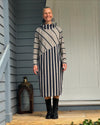 Kokomarina ‘Hidea’ Dress Stripe - Navy & Beige - LAST ONE - Size M