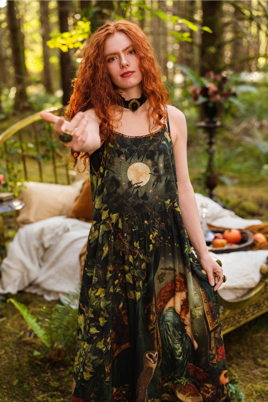 Market Of Stars - Solstice - Bohéme Slip Dress - Persephone & Moon