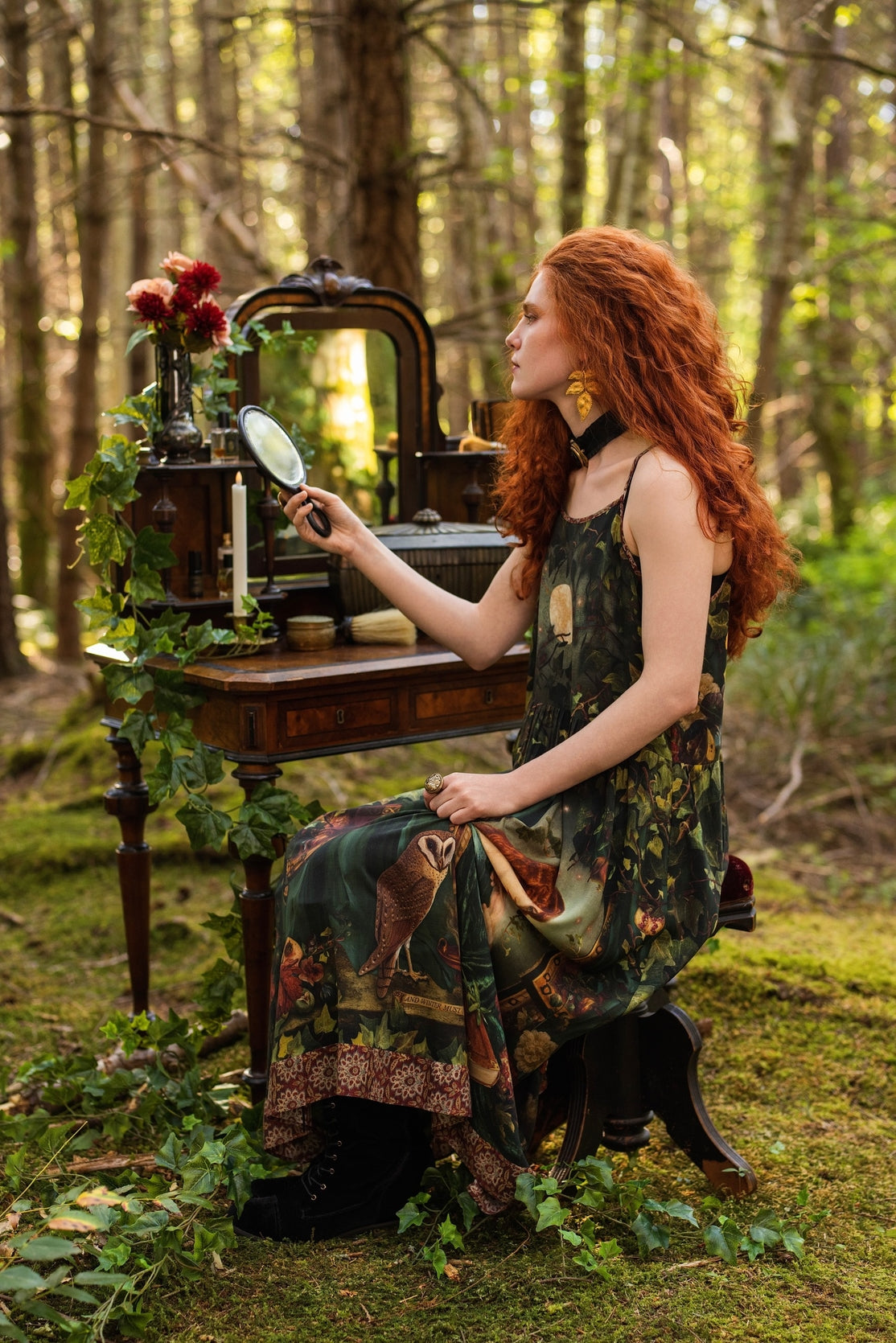 Market Of Stars - Solstice - Bohéme Slip Dress - Persephone & Moon