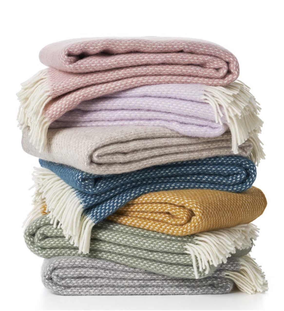 Klippan 'Preppy’ Lambs Blanket - Various Colours