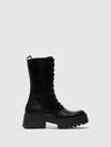 Fly London ‘Elna’ Lace Up Boot - Black